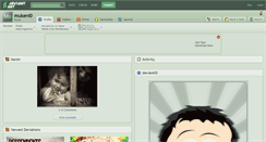 Desktop Screenshot of mukeni0.deviantart.com