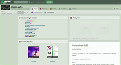 Desktop Screenshot of illusion-ad.deviantart.com