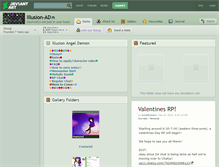 Tablet Screenshot of illusion-ad.deviantart.com