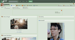 Desktop Screenshot of leukemio.deviantart.com