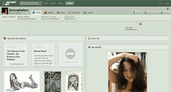 Desktop Screenshot of brennawalters.deviantart.com