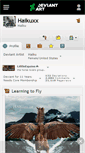Mobile Screenshot of haikuxx.deviantart.com