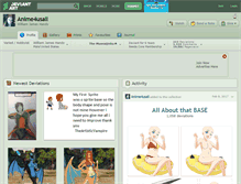 Tablet Screenshot of anime4usall.deviantart.com