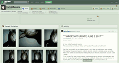 Desktop Screenshot of cuckoobanana.deviantart.com