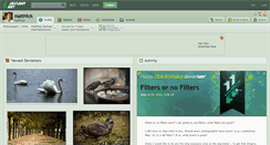 Desktop Screenshot of mattnick.deviantart.com