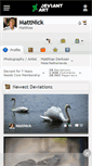 Mobile Screenshot of mattnick.deviantart.com
