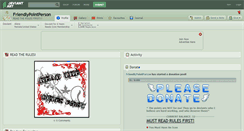 Desktop Screenshot of friendlypointperson.deviantart.com