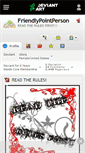 Mobile Screenshot of friendlypointperson.deviantart.com