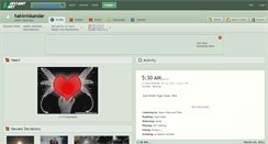Desktop Screenshot of hakimiskandar.deviantart.com