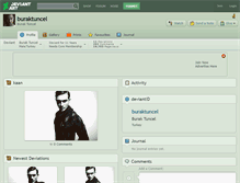 Tablet Screenshot of buraktuncel.deviantart.com