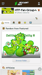 Mobile Screenshot of htf-fan-group.deviantart.com