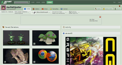 Desktop Screenshot of maxpathspotter.deviantart.com