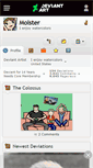 Mobile Screenshot of molster.deviantart.com