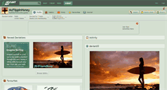 Desktop Screenshot of mcflippinhoney.deviantart.com