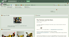 Desktop Screenshot of eluoj.deviantart.com