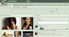 Desktop Screenshot of detzzy.deviantart.com