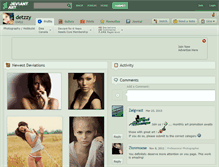Tablet Screenshot of detzzy.deviantart.com