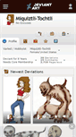 Mobile Screenshot of miquiztli-tochtli.deviantart.com