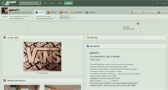 Desktop Screenshot of gaara52.deviantart.com