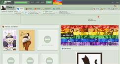 Desktop Screenshot of hisano-x.deviantart.com