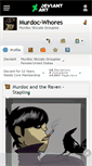 Mobile Screenshot of murdoc-whores.deviantart.com