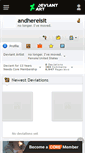 Mobile Screenshot of andhereisit.deviantart.com