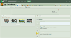 Desktop Screenshot of josh-the-hedgehog1.deviantart.com