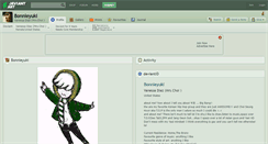 Desktop Screenshot of bonnieyuki.deviantart.com