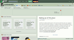 Desktop Screenshot of lovehinadude28.deviantart.com