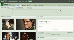 Desktop Screenshot of padfoot2012.deviantart.com