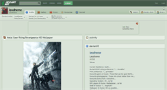 Desktop Screenshot of leodheme.deviantart.com