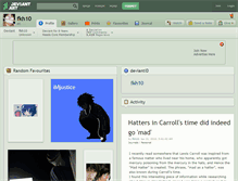 Tablet Screenshot of fkh10.deviantart.com