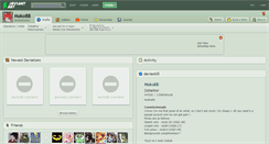 Desktop Screenshot of mokobb.deviantart.com