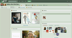 Desktop Screenshot of hatter-alice-fanclub.deviantart.com