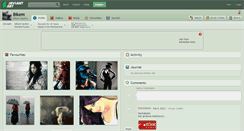 Desktop Screenshot of bikem.deviantart.com