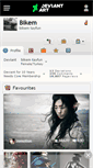 Mobile Screenshot of bikem.deviantart.com