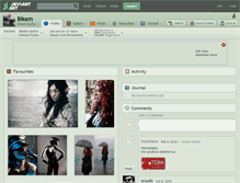 Tablet Screenshot of bikem.deviantart.com