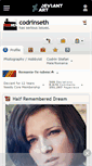 Mobile Screenshot of codrinseth.deviantart.com