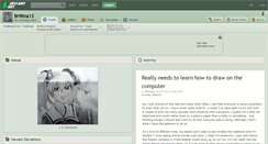 Desktop Screenshot of brittna13.deviantart.com