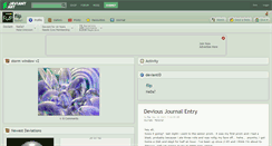 Desktop Screenshot of flip.deviantart.com