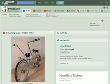 Tablet Screenshot of emcdclxvi.deviantart.com