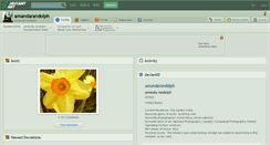 Desktop Screenshot of amandarandolph.deviantart.com