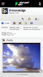 Mobile Screenshot of livinondedge.deviantart.com
