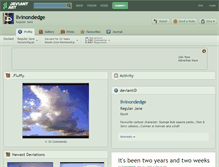 Tablet Screenshot of livinondedge.deviantart.com
