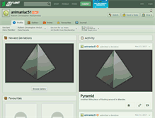 Tablet Screenshot of animaniac51.deviantart.com