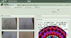 Desktop Screenshot of celegaa.deviantart.com