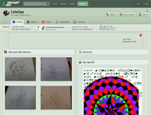 Tablet Screenshot of celegaa.deviantart.com