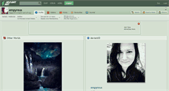Desktop Screenshot of empyreus.deviantart.com