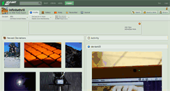 Desktop Screenshot of infinitethrill.deviantart.com