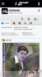 Mobile Screenshot of m2media.deviantart.com